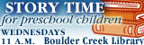 Story Time at Boulder Creek Library